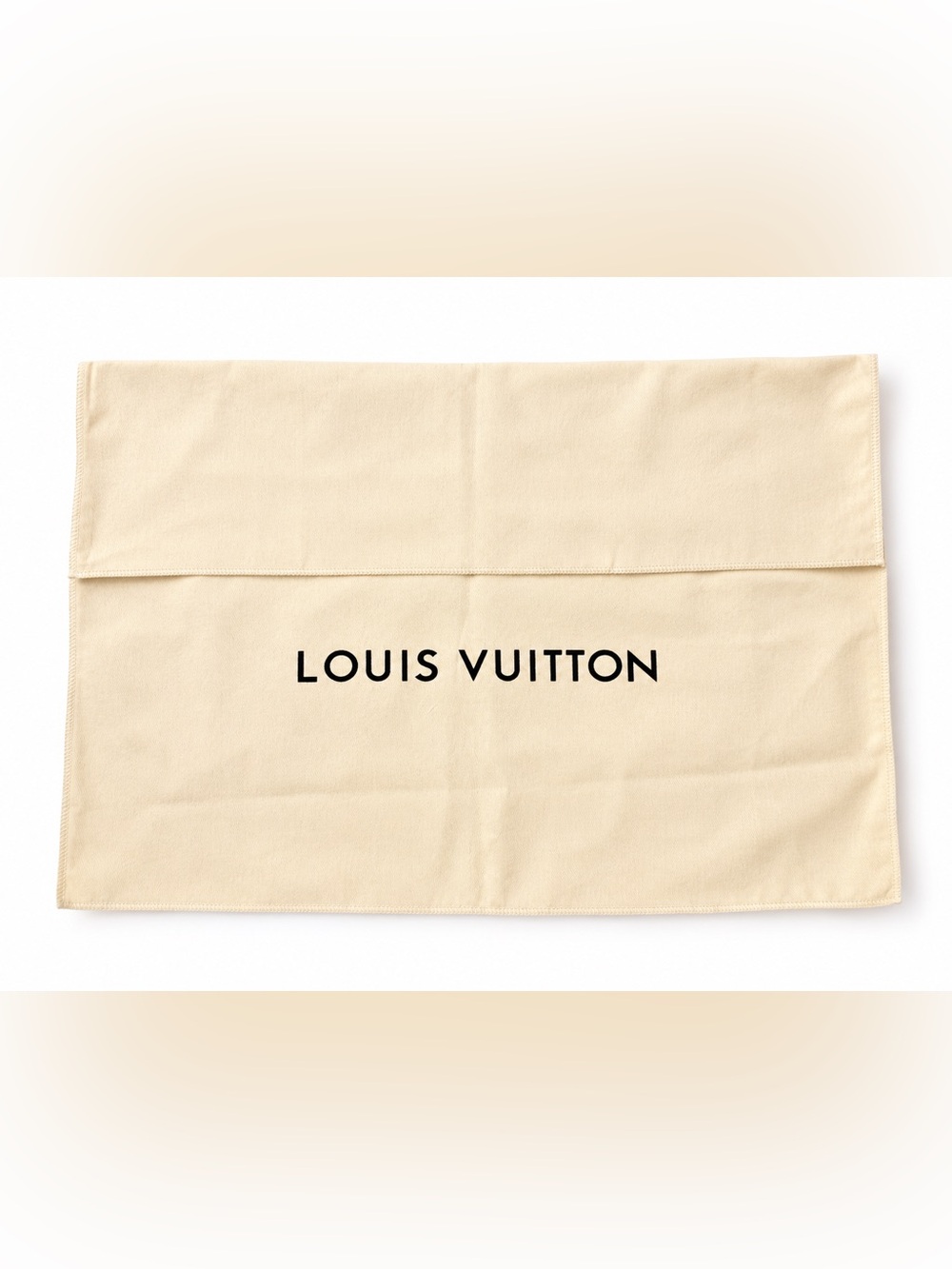 Louis Vuitton Extra Large Cream Dust Bag